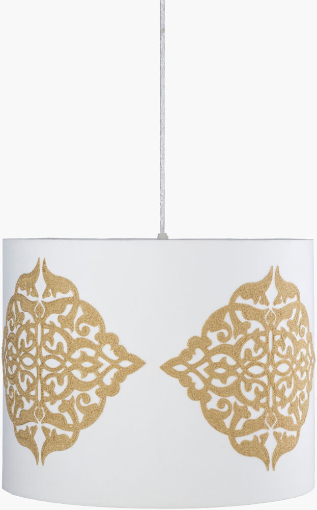 Elisa Pendant, by Surya, 18" length x 18" width x 14" height