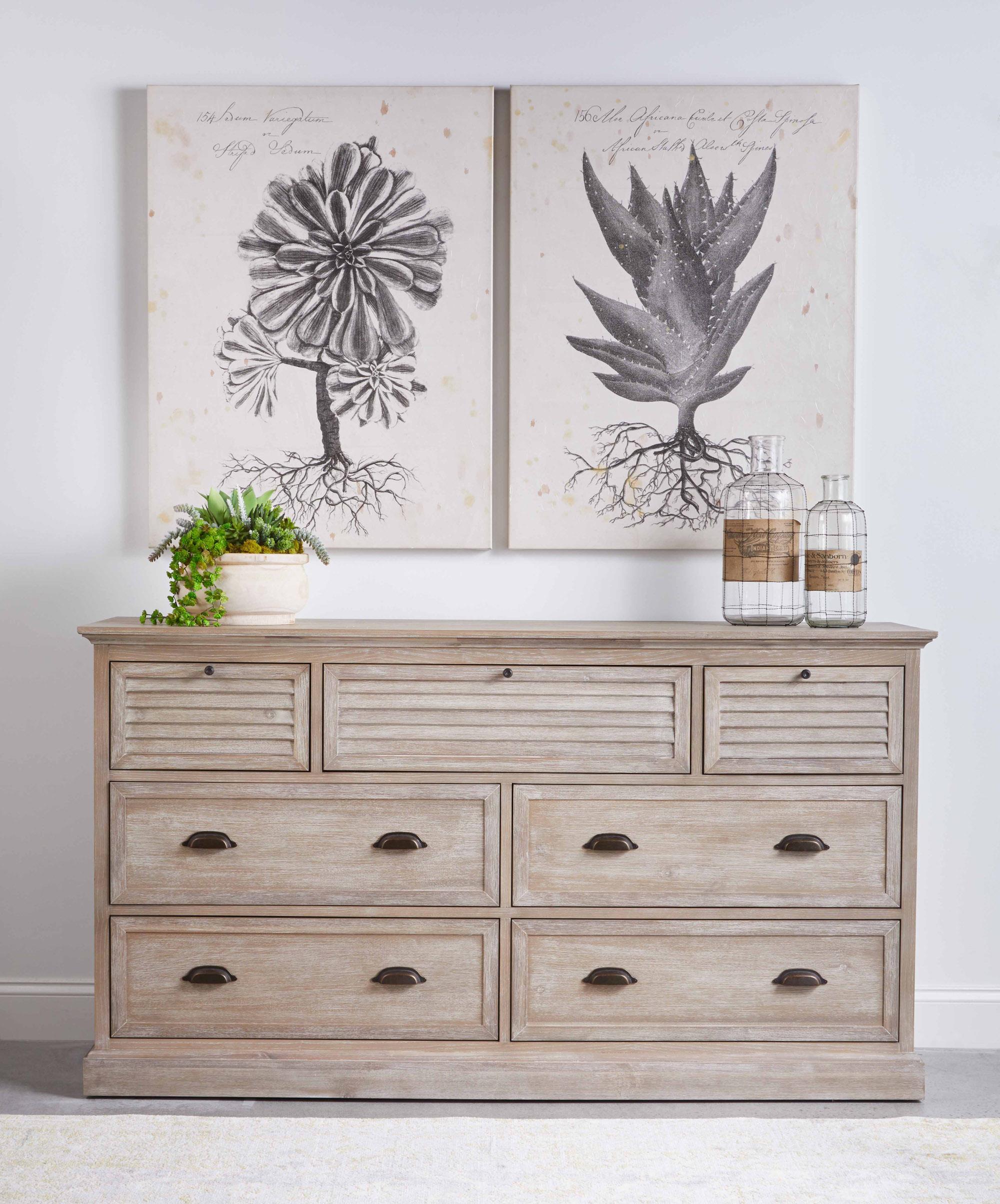 Eden 7-Drawer Media Dresser large image 