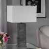 Sanderson Metallic Charcoal Table Lamp thumbnail 3