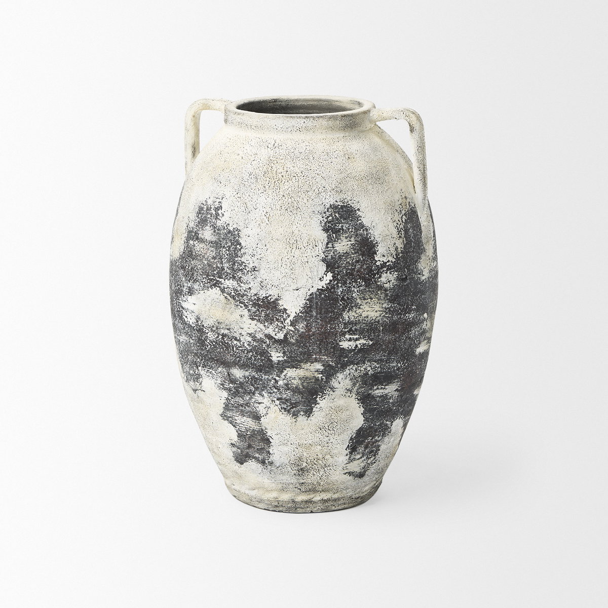Boscia 22H Double Ear Floor Vase, by Mercana, 14.96" length x 14.96" width x 22.05" height View 3