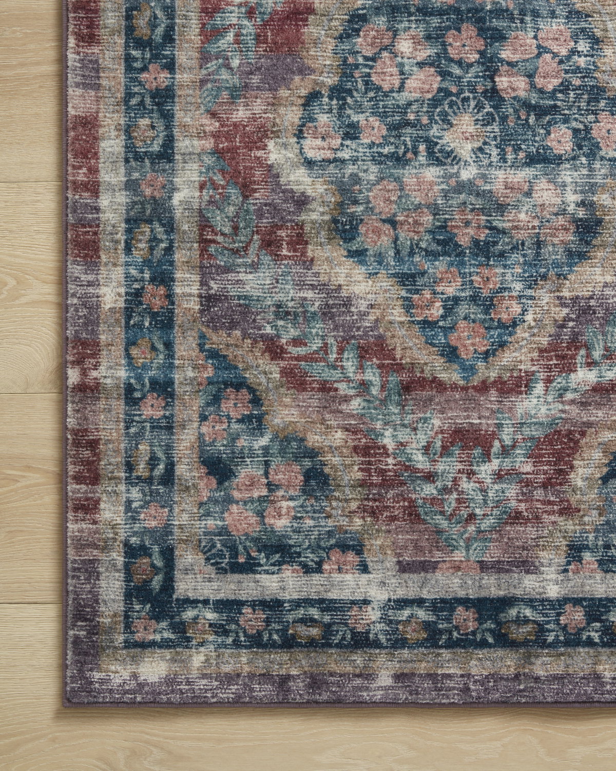 Rifle Paper Co. x Loloi Courtyard Rug, 5' length x 7'6" width View 8