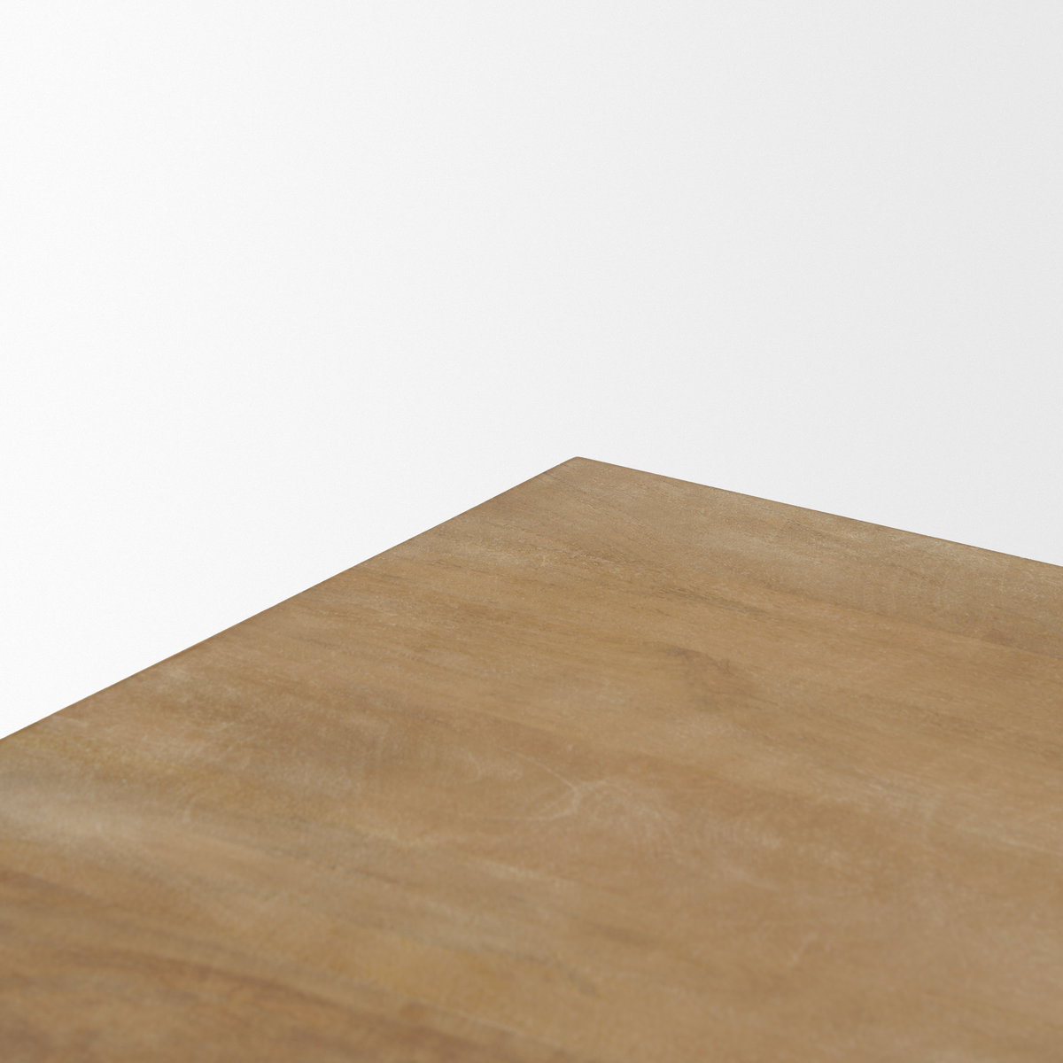 Grier Set of 2 Light Brown Solid Wood with Cane Nesting Accent Tables, Side & End Table by Mercana, 20" length x 20" width x 23" height View 11