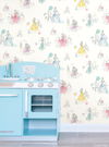 Disney Princess Pretty Elegant White Wallpaper, by York Wall, 33' length x 1'8.5" width x 0.02" depth thumbnail 2