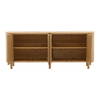 Raelyn Sideboard Natural, Sideboards & Buffet by Dovetail, 84" width x 34" height x 18.1" depth thumbnail 5