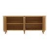 Raelyn Sideboard Natural, Sideboards & Buffet by Dovetail, 84" width x 34" height x 18.1" depth thumbnail 5