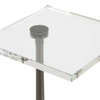 Pelton Marble Glass Drink Table, Side & End Table by Uttermost, 11" width x 24" height x 11" depth thumbnail 7