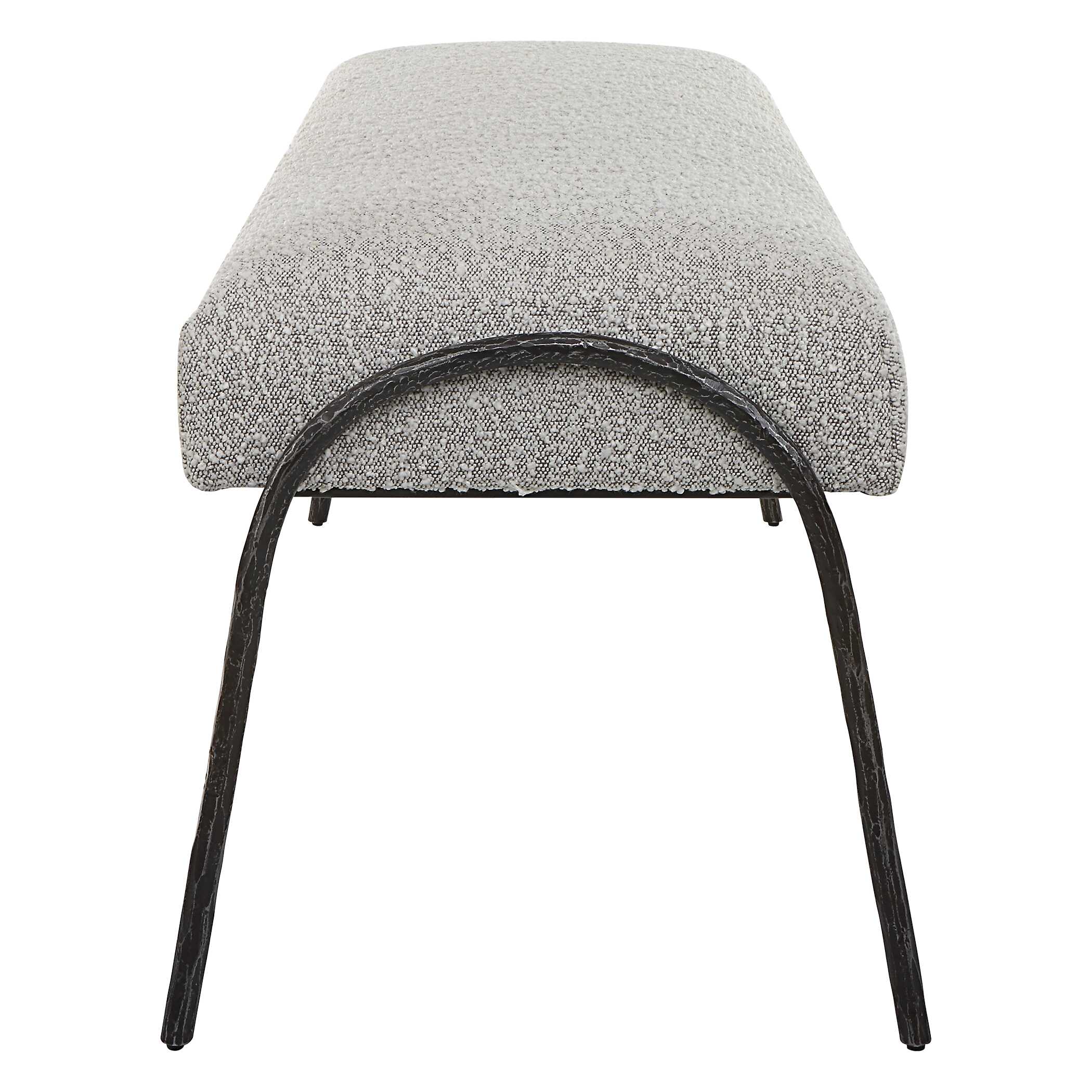 Jacobsen Modern Gray Bench large image 