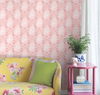 Colony Club Shell Pink Peel & Stick Wallpaper thumbnail 1