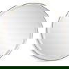 Crofton Lighted Brass Round Mirror thumbnail 0