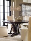Maiva Round Black Dining Table thumbnail 3