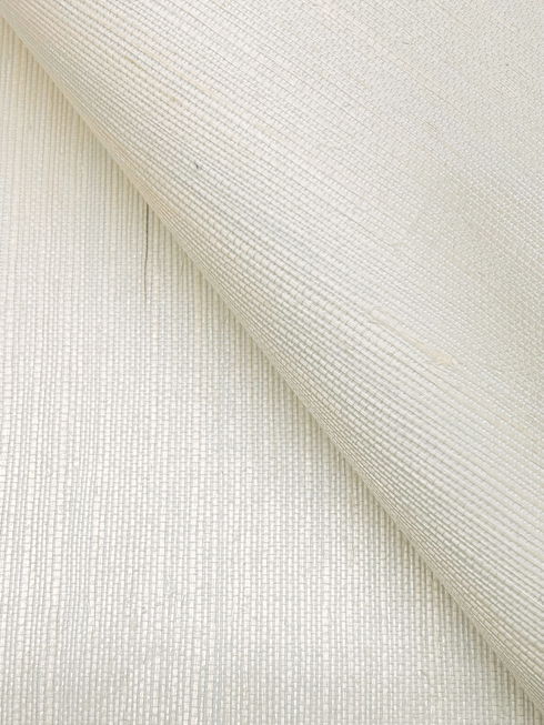 Maguey Sisal White Wallpaper