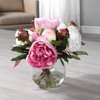 Blaire Peony Bouquet, Artificial Plants & Flower by Uttermost, 10" width x 8.5" height x 10" depth thumbnail 5