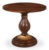 Elizabeth Carved End Table, Side & End Table by Sarreid, 28" length x 28" width x 28" height thumbnail 1
