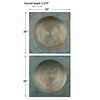 Sybil Antique Gold Squares Set/2 thumbnail 2