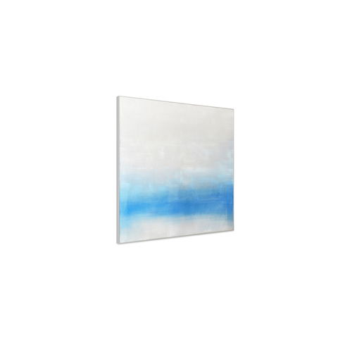 Morning Light Framed Painting Blue Palette