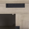 Braxton   Beige Wood with Black Accents 2 Door Accent Cabinet, Cabinets & Chest by Mercana, 33.5" length x 18.5" width x 31.5" height thumbnail 12