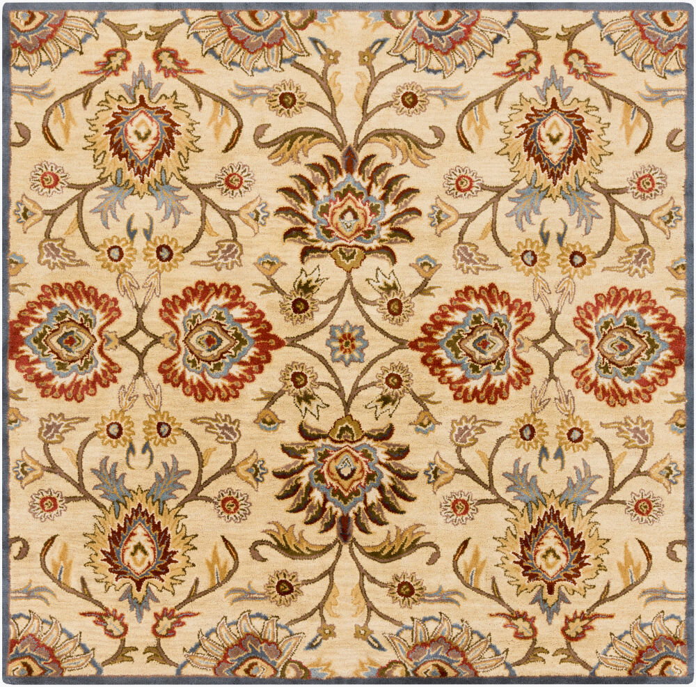 Caesar Handmade Rug, by Surya, 8' length x 8' width