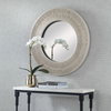 Sailor's Knot White Small Round Mirror, by Uttermost, 2'9" width x 2'9" height x 2.37" depth thumbnail 2