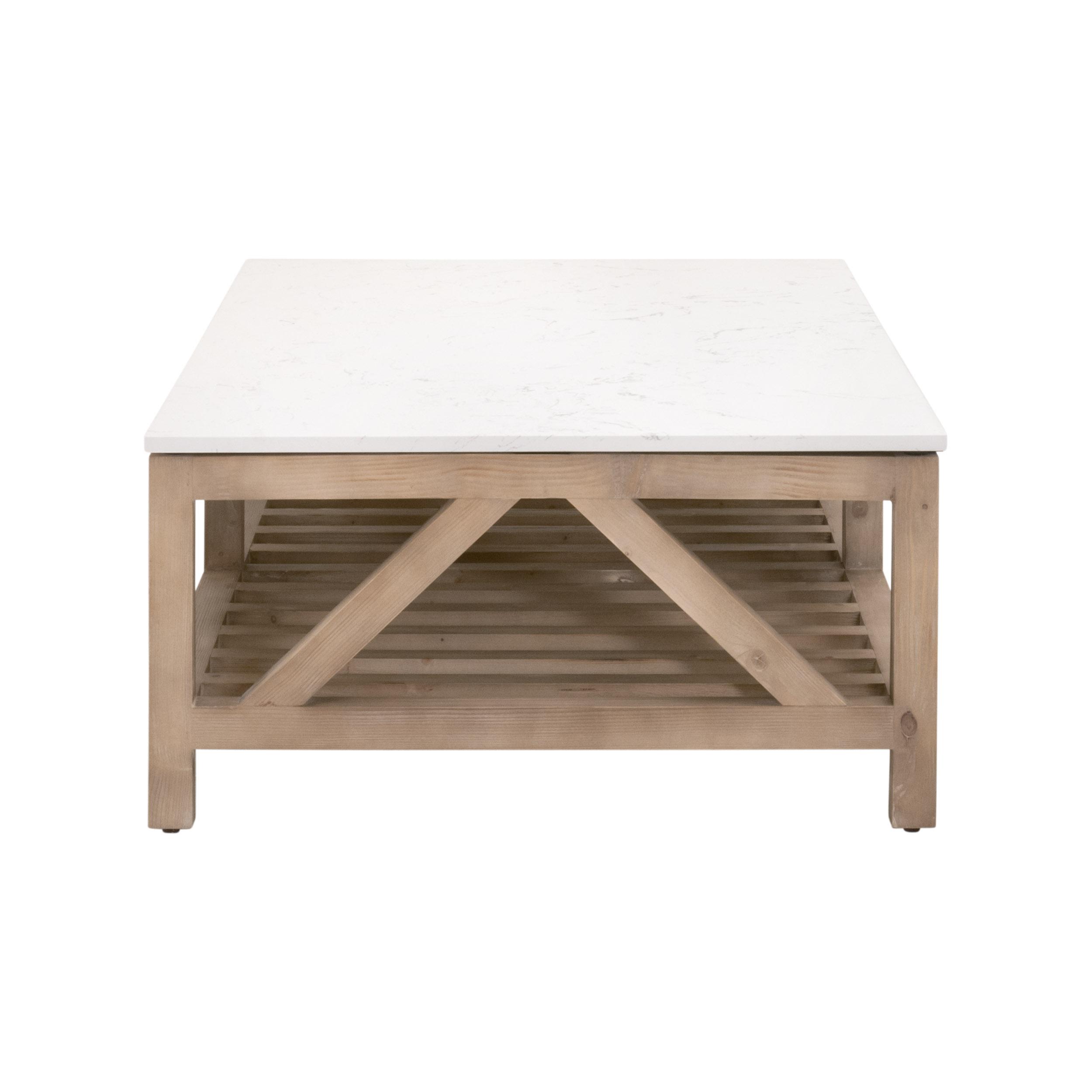 Spruce Coffee Table, by Essentials for Living, 63" width x 17.5" height x 35.5" depth View 3
