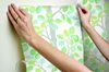 Forest Leaves Green Peel & Stick Wallpaper, by York Wall, 20' length x 1'8.5" width x 0.02" depth thumbnail 6