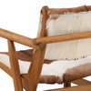 Dunbar Occasional Chair Brown, Accent Chair by Dovetail, 28.14" width x 29.5" height x 28.34" depth thumbnail 6