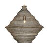 Sigh Woven Brass 1 Light Pendant, Mini Light Pendant by Uttermost, 20" width x 20.6" height x 20" diameter x 20" depth thumbnail 6