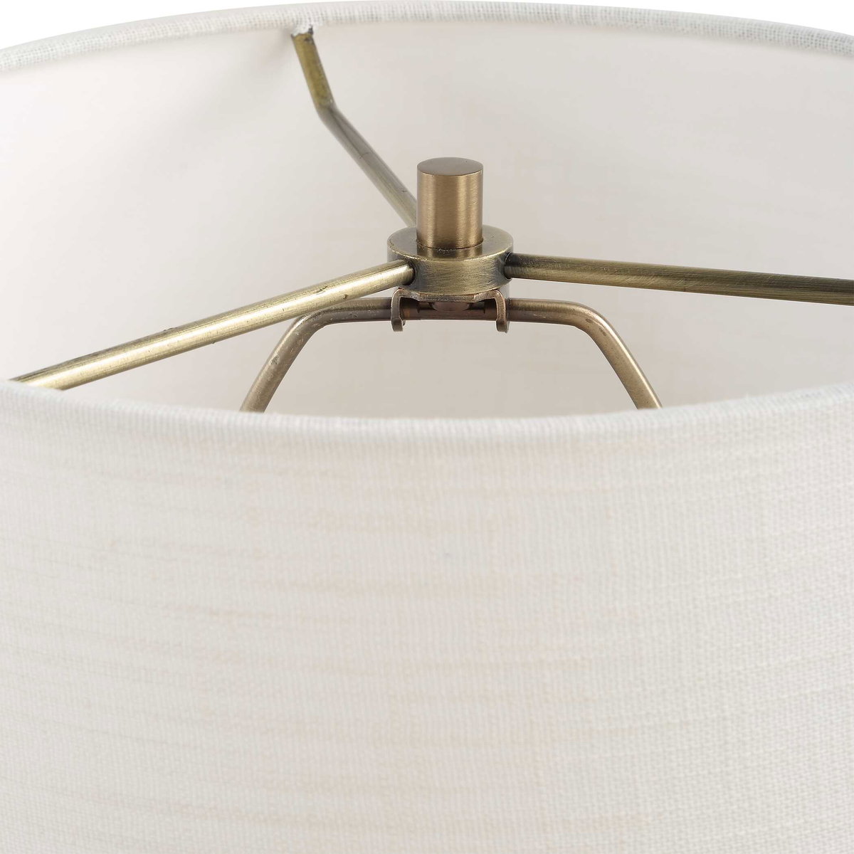 Britwell Brown Buffet Lamp, Table Lamp by Uttermost, 11" width x 36.5" height x 11" depth View 6