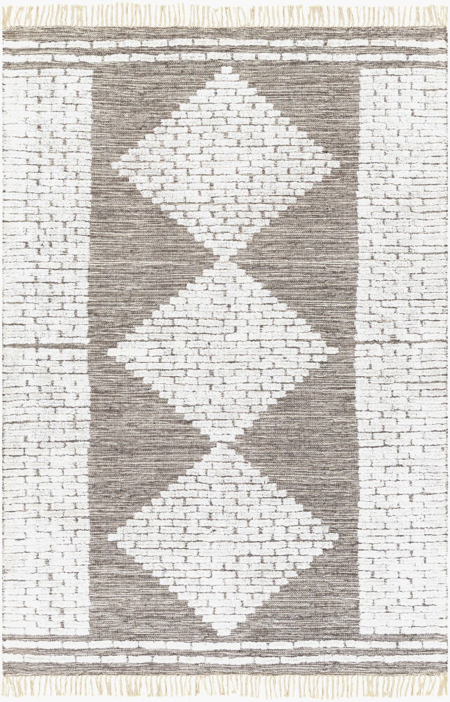 Salinas Handmade Rug, by Surya, 1'6" length x 1'6" width