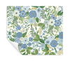 Garden Party Blue & Green Multi Peel & Stick Wallpaper thumbnail 4