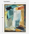Painters High Revisited Framed Abstract Art, by Uttermost, 51.5" width x 66" height x 2" depth thumbnail 3