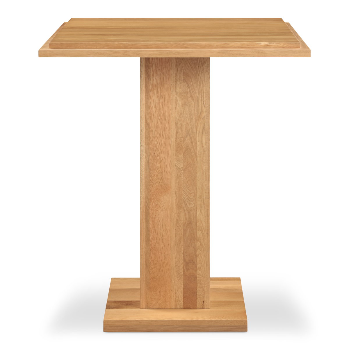 May Bar Table Natural Oak, Counter & Bar Table by Moe's Home, 35" width x 42" height x 35" depth View 1