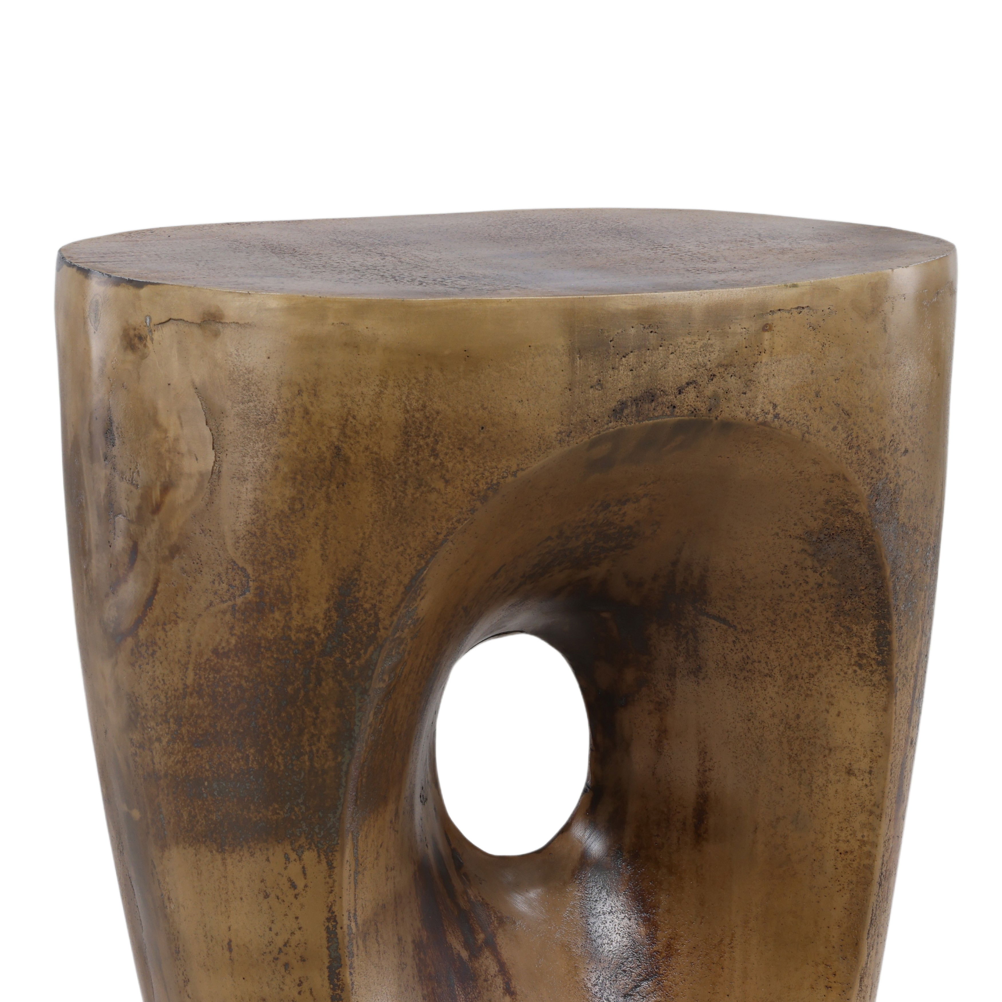 Valkyr Side Table Brass large image 