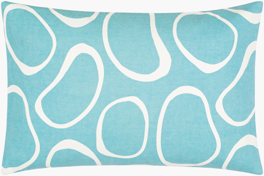 Lachen Lumbar Pillow, Decorative Pillow by Surya, 13" length x 20" width