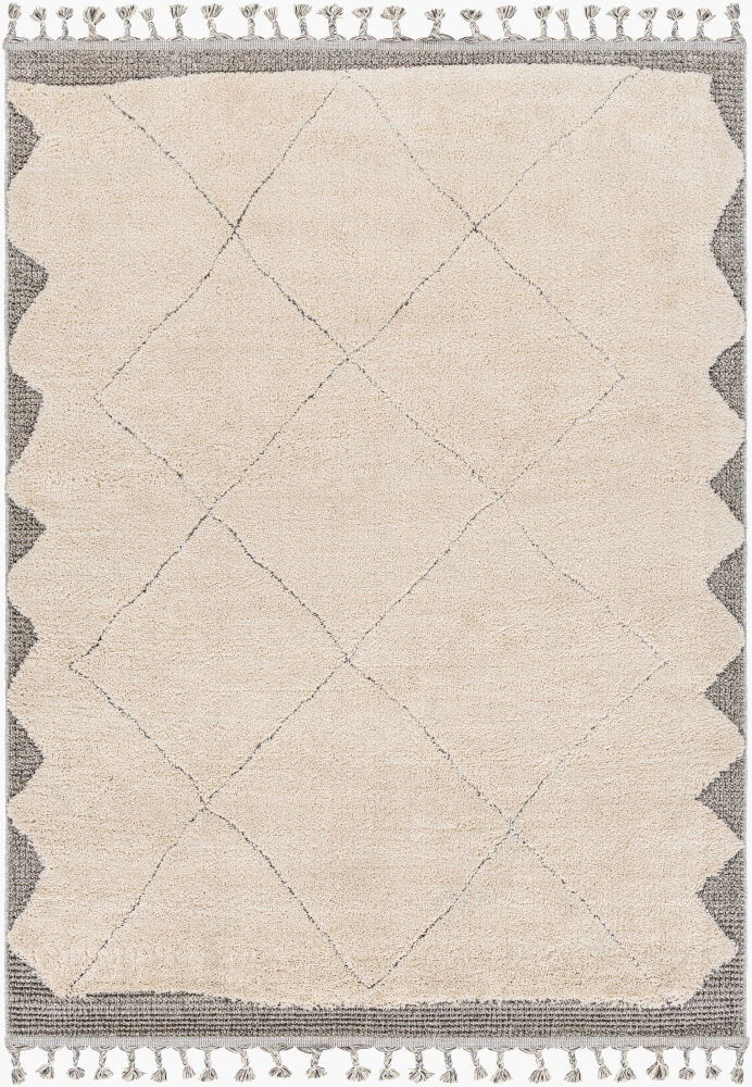 Sousse Machine Woven Rug, by Surya, 1'6.11" length x 1'6.11" width