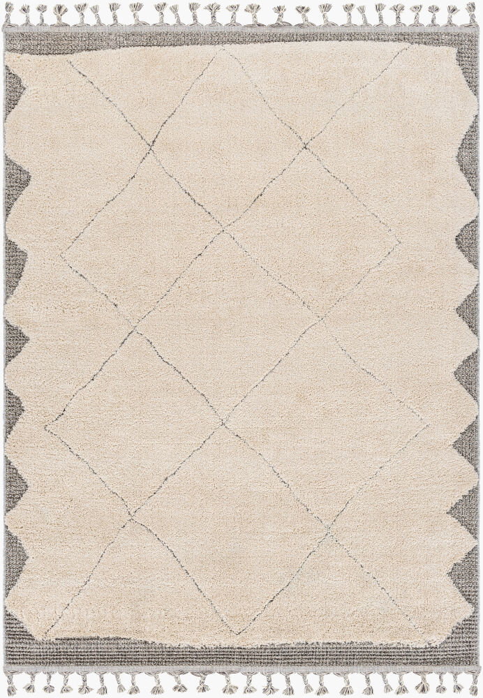 Sousse Machine Woven Rug, by Surya, 1'6.11" length x 1'6.11" width