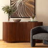 Carlton Sideboard Brown, Sideboards & Buffet by Dovetail, 68" width x 34.18" height x 19.75" depth thumbnail 8