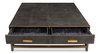 Gideon Shagreen Sq.Coffee Table Ant.Grey, by Sarreid, 4' length x 4' width x 1'5" height thumbnail 10