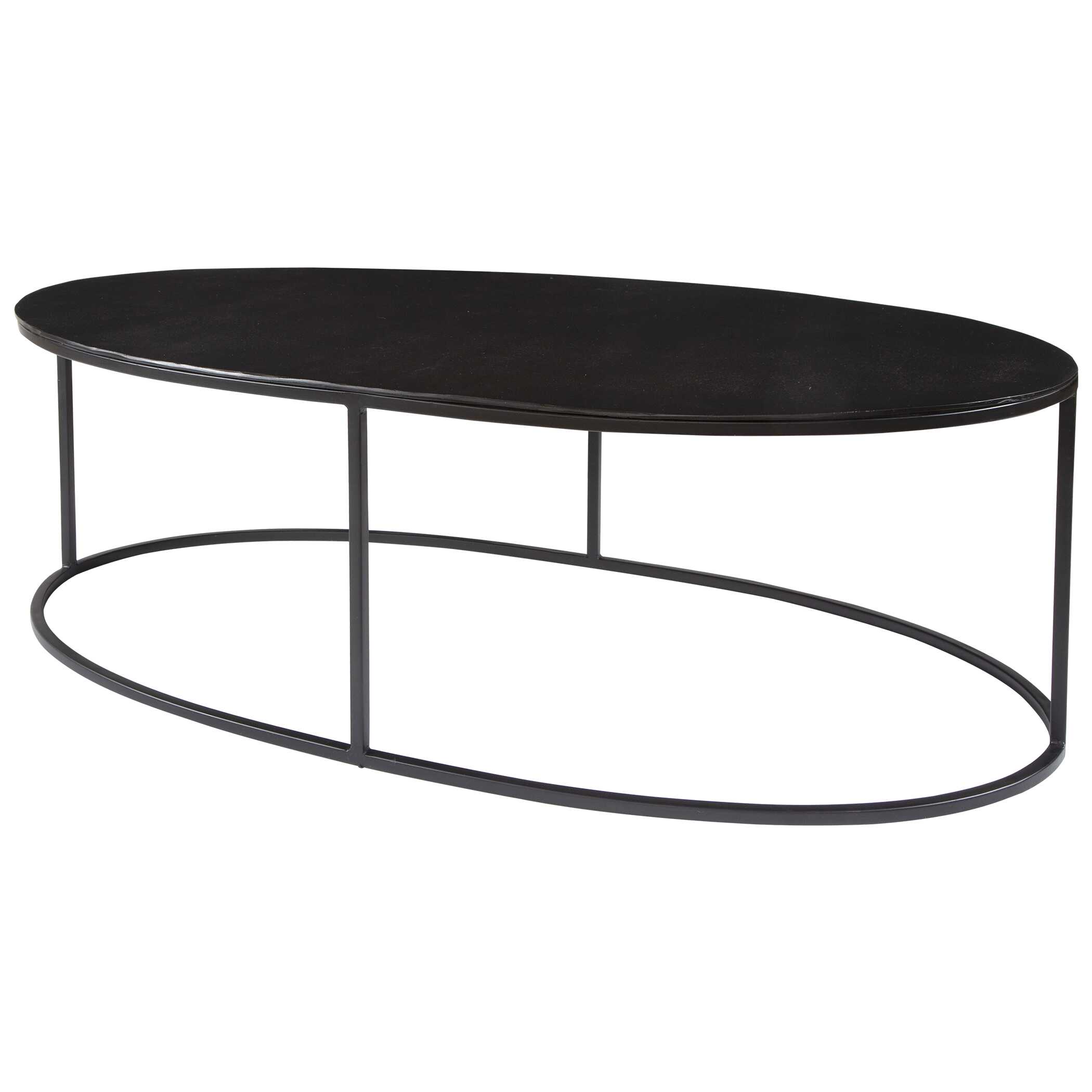 Coreene Oval Coffee Table, Furniture by Uttermost, 48" width x 16" height x 24" depth View 4
