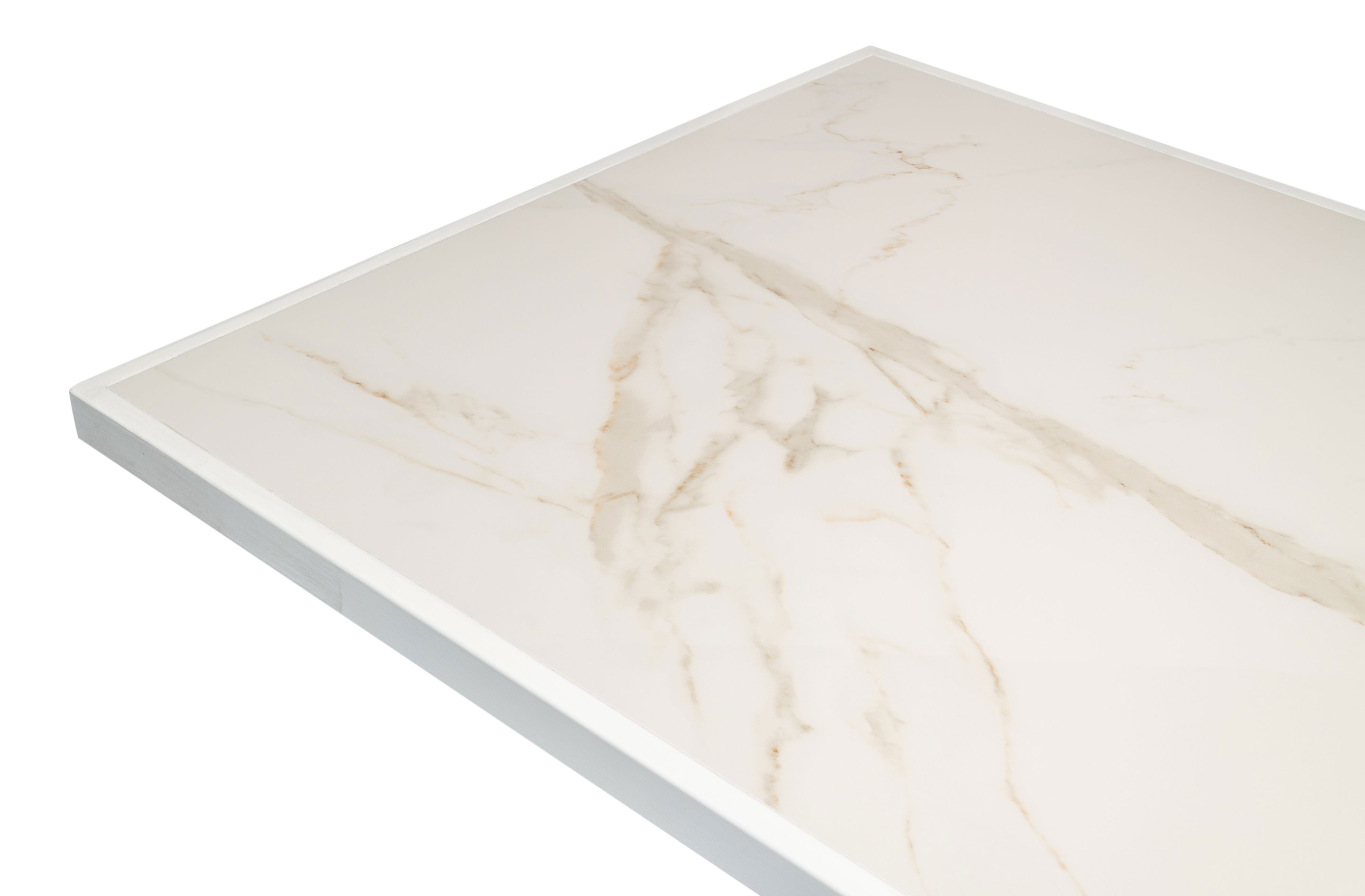 Rectangular Dining Table,Cortina White, by Sarreid, 108" length x 40" width x 30" height View 12