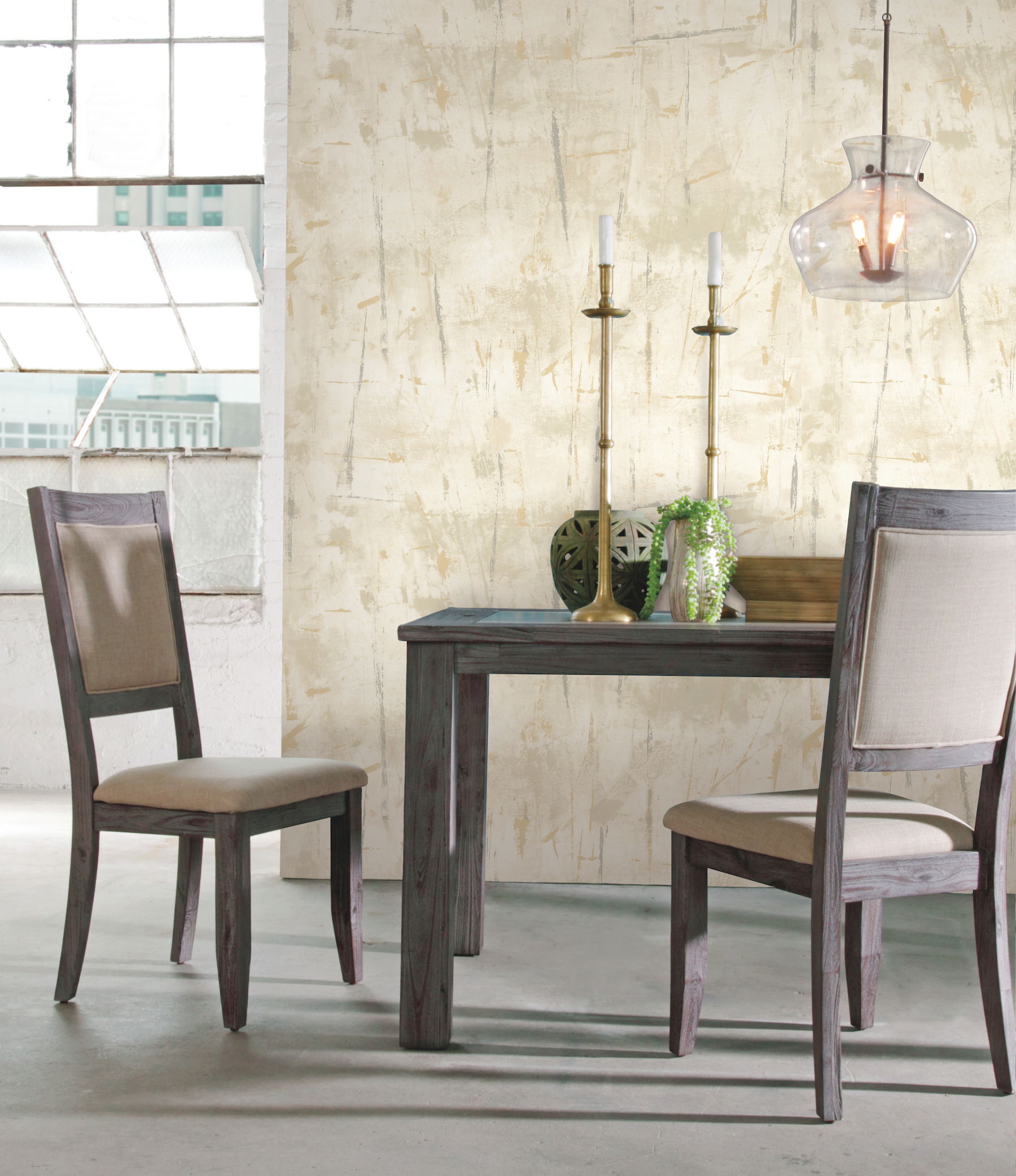 Modern Art Cream Wallpaper, by York Wall, 27' length x 2'3" width x 0.02" depth View 3