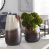 Desert Wind Glass Vases Set/2, by Uttermost, 6.5" width x 12.25" height x 6.5" depth thumbnail 5