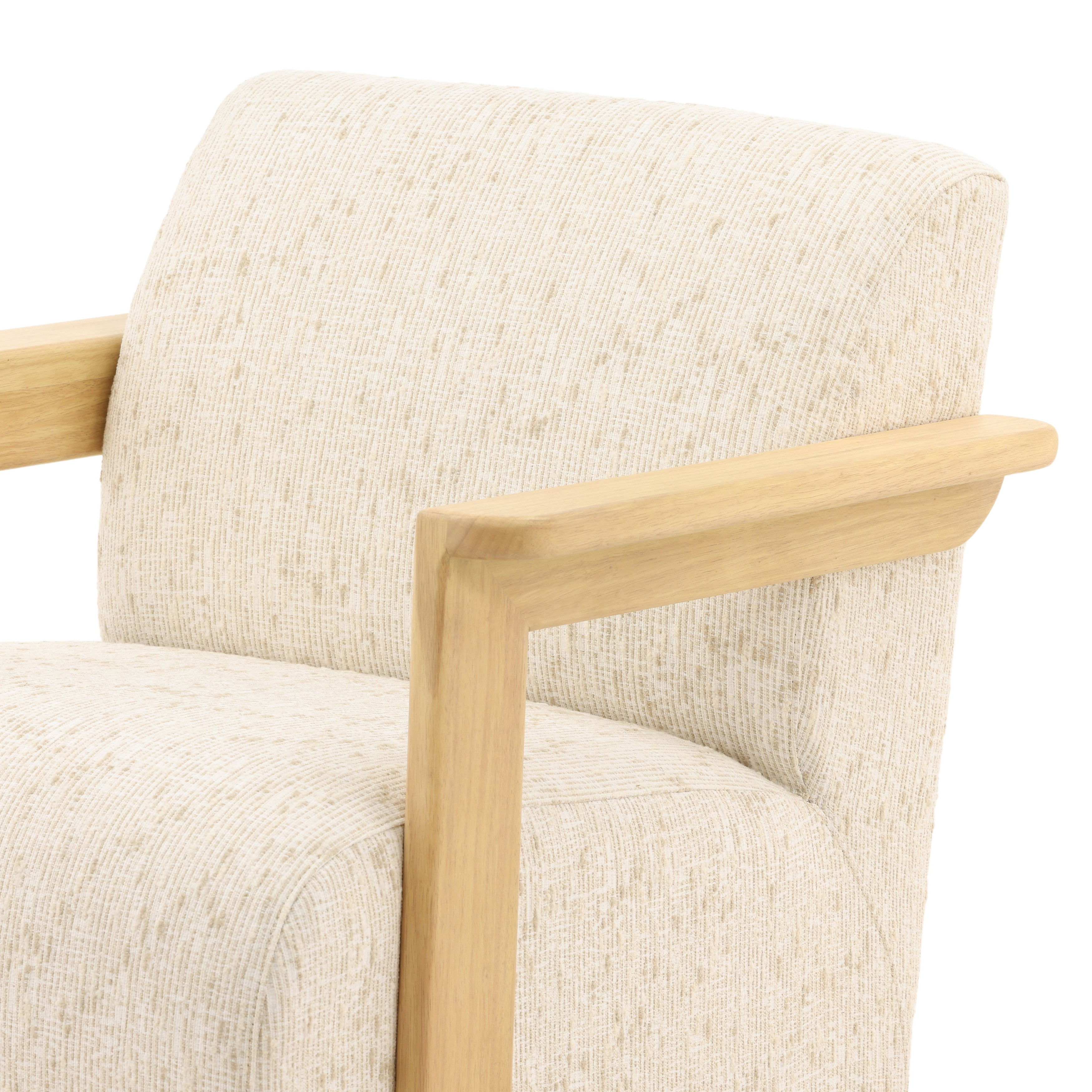 Marcos Glider Chair Cream large image 