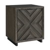Barrett Dark Charcoal Oak Cabinet, Cabinets & Chest by Uttermost, 22" width x 26" height x 20" depth thumbnail 6