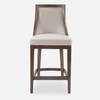 Purcell Leather Counter Stool, Counter & Bar Stool by Uttermost, 19" width x 40" height x 22" depth thumbnail 1