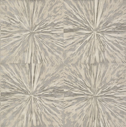 Squareburst Cream Wallpaper