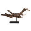 Gilded Sculpture Branch, Figurines & Statue by Uttermost, 25" width x 13" height x 4" depth thumbnail 6