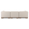 June Modular Sofa Oatmeal, Sectional Sofa by Moe's Home, 115" width x 30" height x 40" depth thumbnail 5