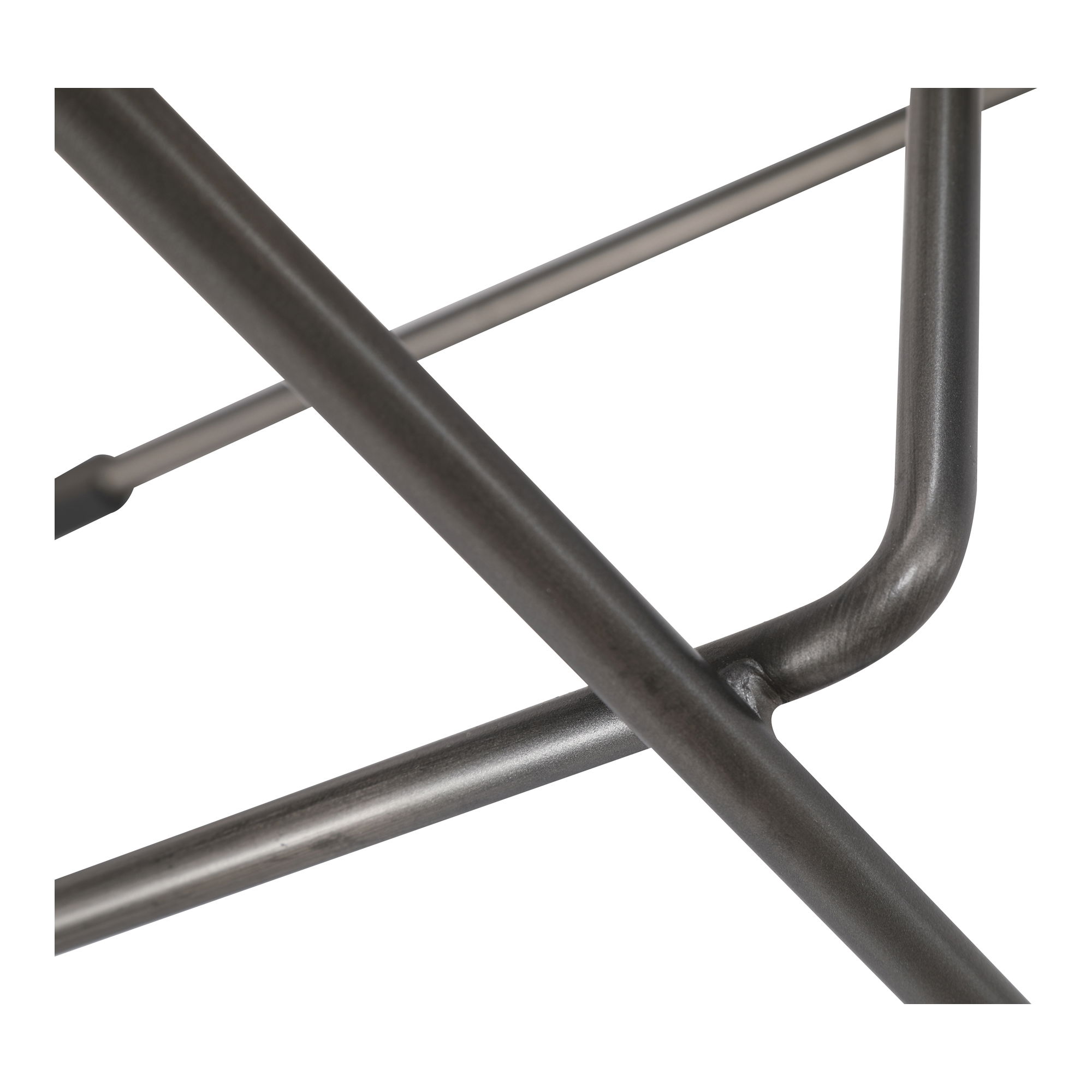 Starlet Counter Stool Onyx Black Leather - Set Of Two, Counter & Bar Stool by Moe's Home, 17" width x 32" height x 20" depth View 9