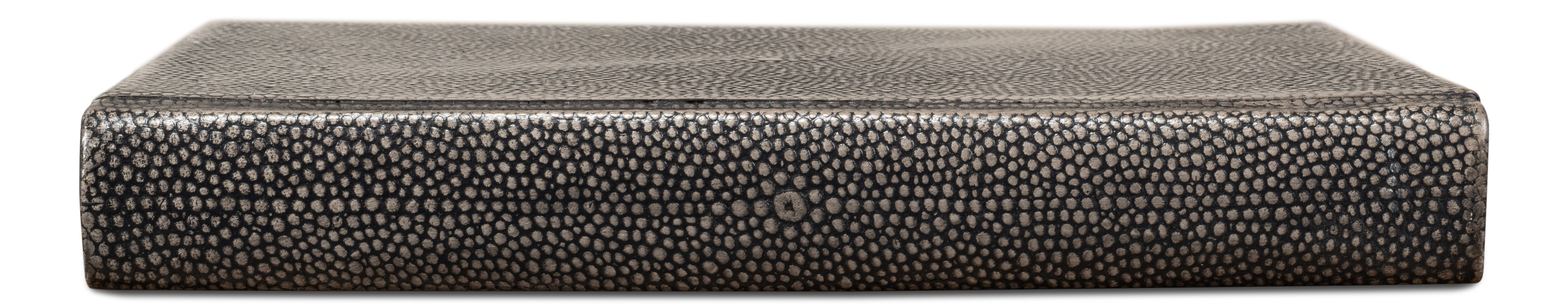 Shagreen Books, Set Of 12, Antique Grey large image 