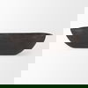 Athena Extra Large Oblong Black-Brown Reclaimed Wood Bowl, Decorative Bowl by Mercana, 26" length x 10" width x 7" height thumbnail 2
